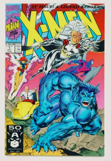 X-MEN #1 Marvel Comics 1991 NM Cover #1A