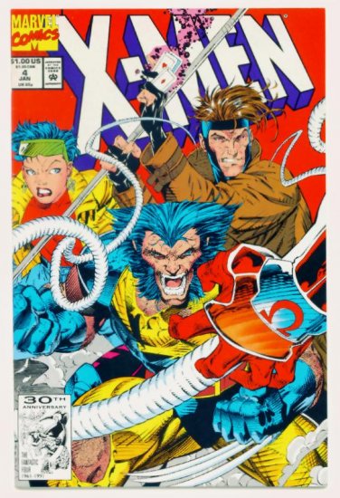 X-MEN #4 Marvel Comics 1992 NM
