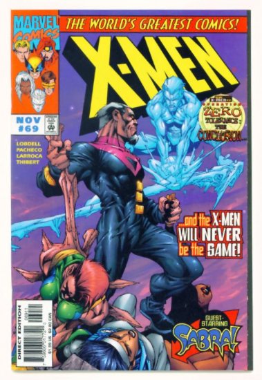 X-MEN #69 Marvel Comics 1997 NM