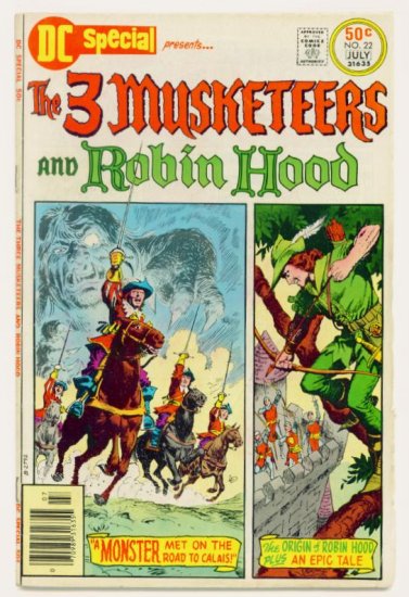 The THREE MUSKETEERS DC SPECIAL #22 DC Comics 1976