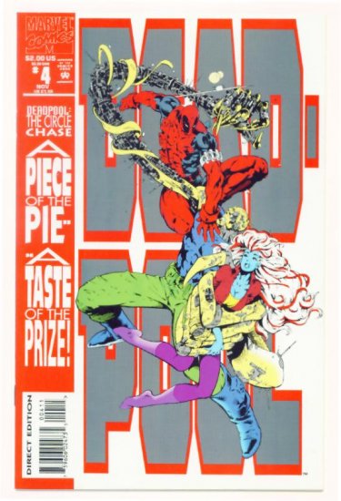 DEADPOOL The CIRCLE CHASE #4 Marvel Comics 1993 NM