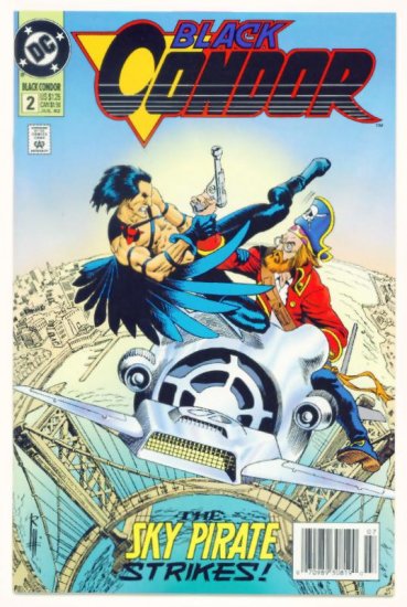 BLACK CONDOR #2 DC Comics 1992 NM Russ Heath Cover