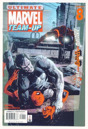SPIDER-MAN PUNISHER ULTIMATE MARVEL TEAM-UP #8 Marvel Comics 2001
