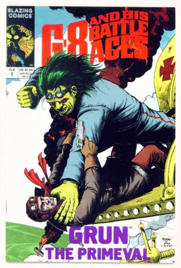 G-8 AND HIS BATTLE ACES #1 Blazing Comics 1991 NM