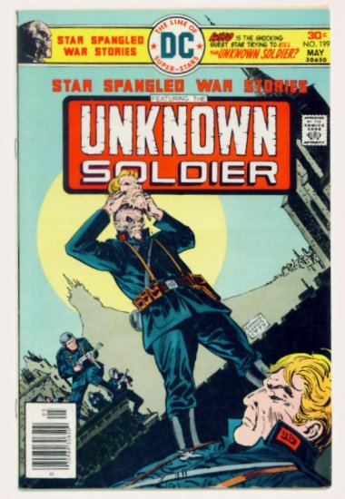 STAR SPANGLED WAR #199 DC Comics 1976 The Unknown Soldier