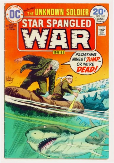 STAR SPANGLED WAR #180 DC Comics 1974 The Unknown Soldier