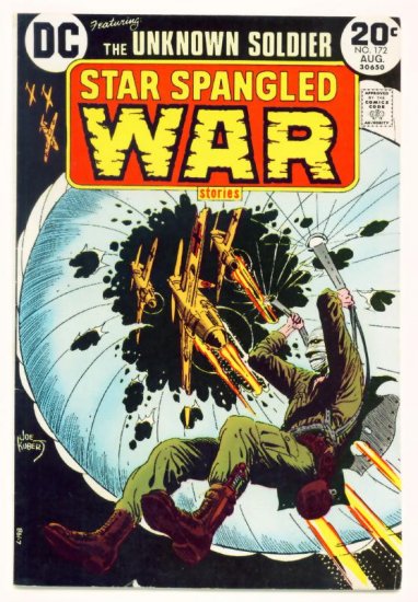 STAR SPANGLED WAR #172 DC Comics 1973 The Unknown Soldier
