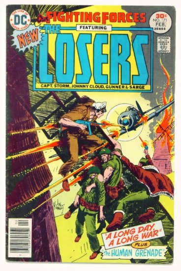 OUR FIGHTING FORCES #171 DC Comics 1977 The Losers