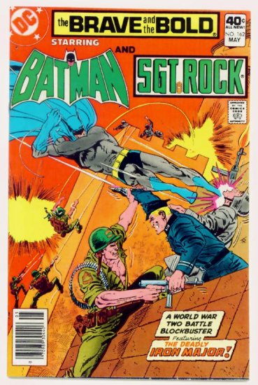 The BRAVE and the BOLD #162 DC Comics 1980 Sgt. Rock