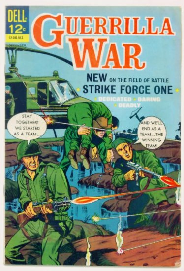 GUERRILLA WAR #13 Dell Comics 1965