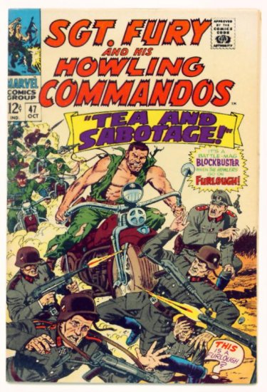 SGT. FURY and His HOWLING COMMANDOS #47 Marvel Comics 1967