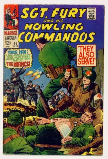 SGT. FURY and His HOWLING COMMANDOS #46 Marvel Comics 1967