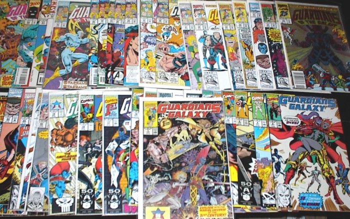 GUARDIANS of the GALAXY Lot 40 Marvel Comics #1 - #58