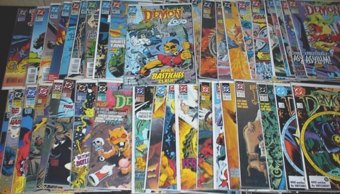 The DEMON Lot of 45 DC Comics Alan Grant