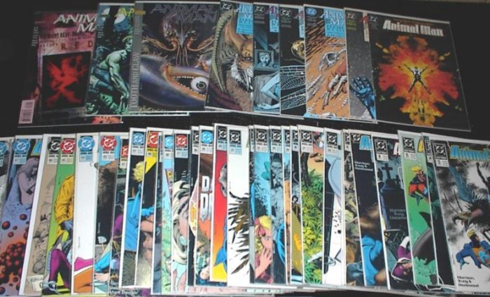 ANIMAL MAN Lot of 39 DC Vertigo Comics Grant Morrison