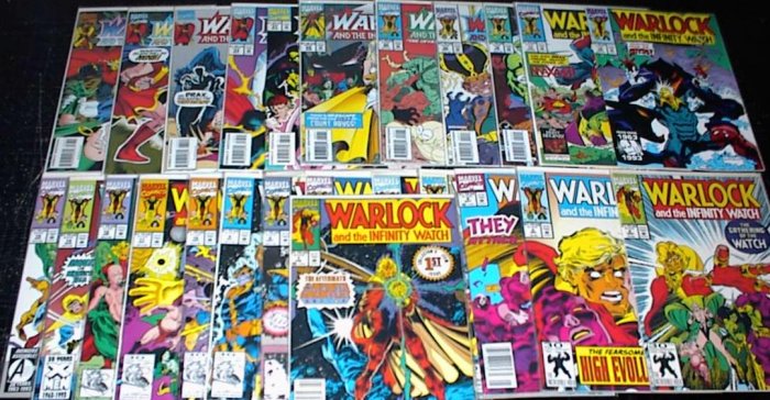 WARLOCK and the INFINITY WATCH Lot of 25 Marvel Comics #1 - #36
