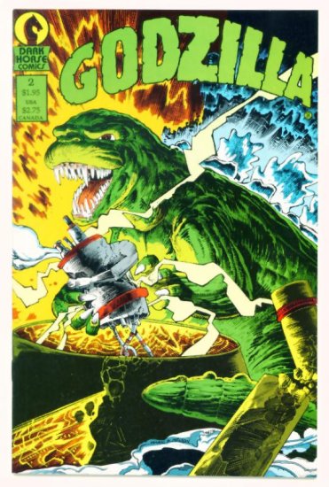GODZILLA #2 Dark Horse Comics 1988