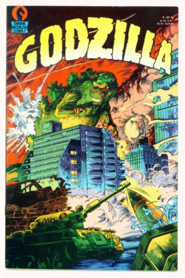 GODZILLA #4 Dark Horse Comics 1988