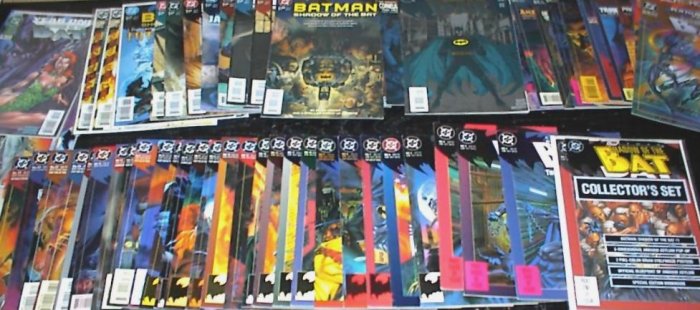 BATMAN Shadow of the Bat Lot of 56 DC Comics #1 - #65