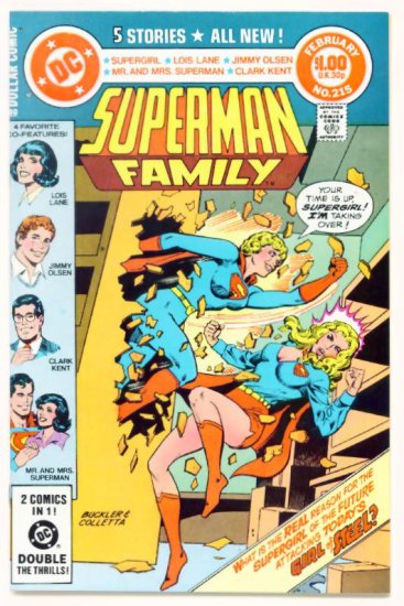 SUPERMAN FAMILY #215 DC Comics 1981 Dollar Giant Very Fine