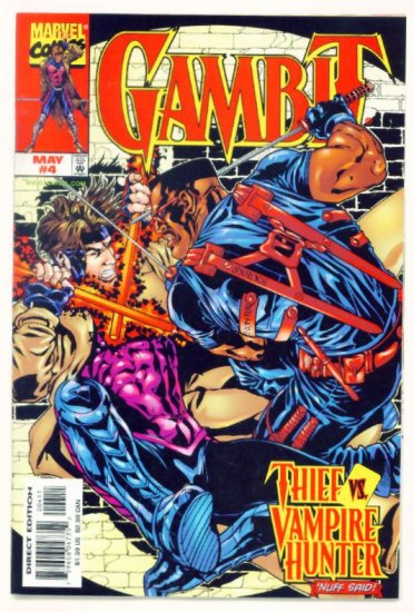 GAMBIT #4 Marvel Comics 1999 NM X-Men BLADE VAMPIRE HUNTER