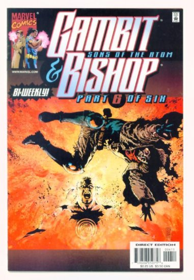 GAMBIT and BISHOP SONS OF THE ATOM #6 Marvel Comics 2001 NM X-Men