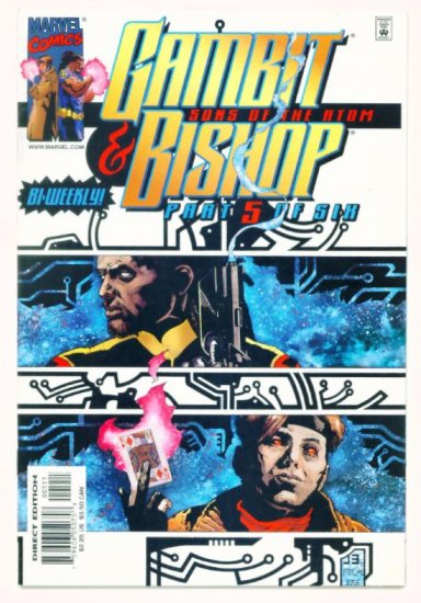 GAMBIT and BISHOP SONS OF THE ATOM #5 Marvel Comics 2001 NM X-Men