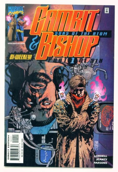 GAMBIT and BISHOP SONS OF THE ATOM #1 Marvel Comics 2001 NM X-Men
