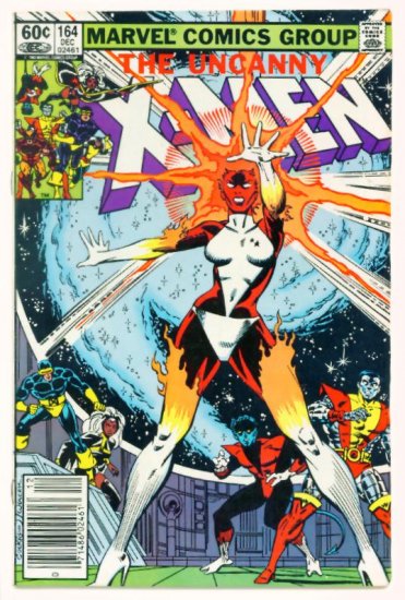 UNCANNY X-MEN #164 Marvel Comics 1982 First Binary