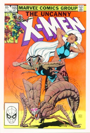 UNCANNY X-MEN #165 Marvel Comics 1983 VF