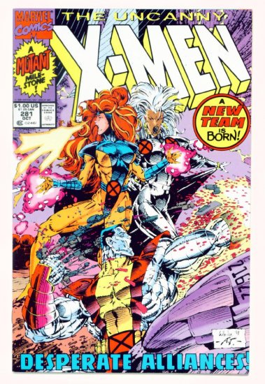UNCANNY X-MEN #281 Marvel Comics 1991 NM