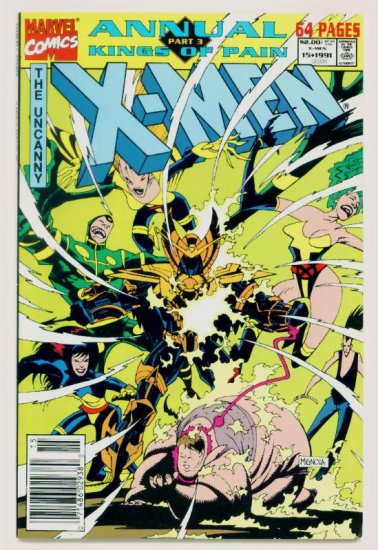 UNCANNY X-MEN ANNUAL #15 Marvel Comics 1991 NM