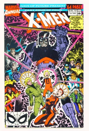 UNCANNY X-MEN ANNUAL #14 Marvel Comics 1990 NM First Appearance of GAMBIT