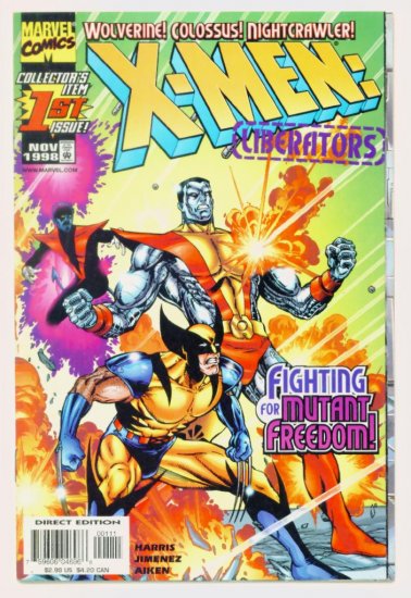 X-MEN LIBERATORS #1 Marvel Comics 1998 NM