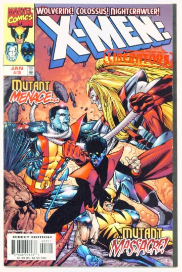 X-MEN LIBERATORS #3 Marvel Comics 1999 NM