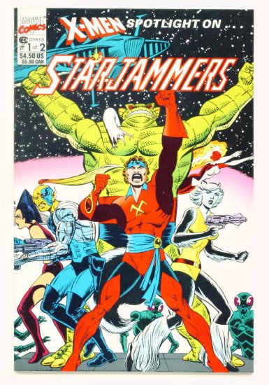 X-MEN SPOTLIGHT ON STARJAMMERS #1 Marvel Comics 1990 NM