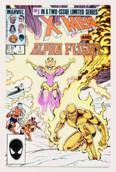 X-MEN and ALPHA FLIGHT #1 Marvel Comics 1985 NM