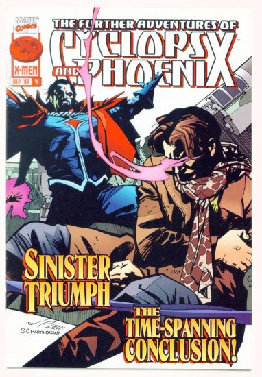 The FURTHER ADVENTURES of CYCLOPS and PHOENIX #4 Marvel Comics 1996 NM X-MEN