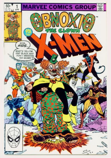 X-MEN VS OBNOXIO #1 Marvel Comics 1983