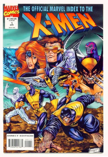 X-MEN OFFICIAL MARVEL INDEX #1 Marvel Comics 1994 NM