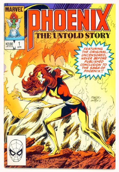 PHOENIX THE UNTOLD STORY #1 Marvel Comics 1984 NM