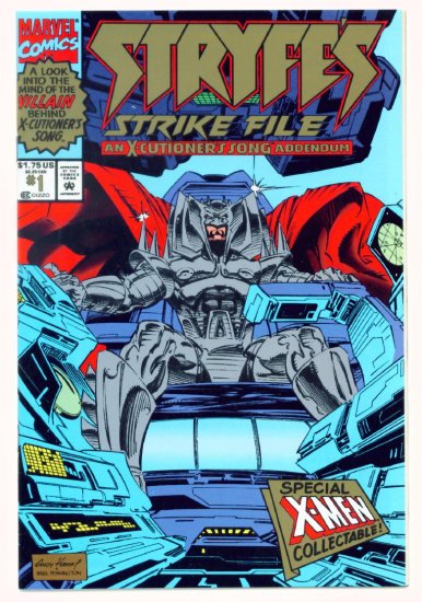 STRYFES STRIKE FIILE #1 Marvel Comics 1993 NM X-Men