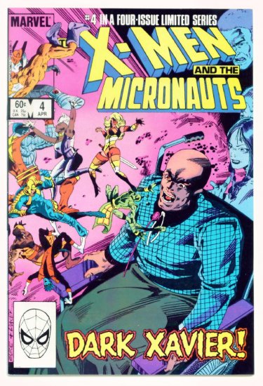 X-MEN and the MICRONAUTS #4 Marvel Comics 1984 NM X-Men
