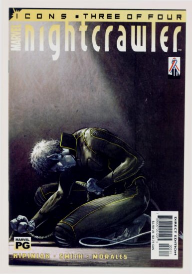 NIGHTCRAWLER ICONS #3 Marvel Comics 2002 NM X-Men
