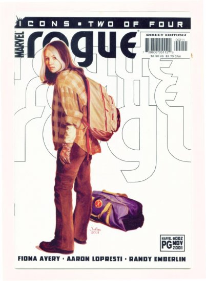 ROGUE ICONS #2 Marvel Comics 2001 NM X-Men