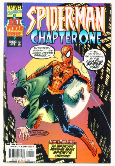 SPIDER-MAN CHAPTER ONE #1 Marvel Comics 1998 NM ORIGIN