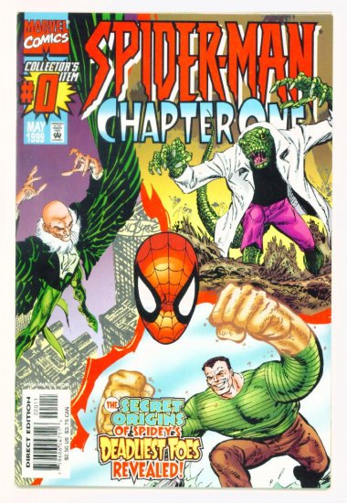 SPIDER-MAN CHAPTER ONE #0 Marvel Comics 1998 NM ORIGIN of VILLAINS