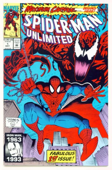 SPIDER-MAN UNLIMITED #1 Marvel Comics 1993 NM Maximum Carnage Part 1