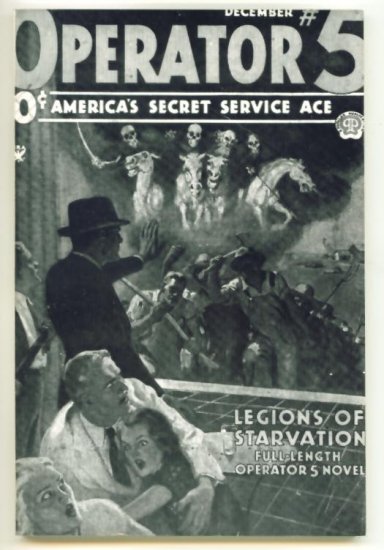 OPERATOR 5 Volume 3 #1 December 1934 Pulp Replica