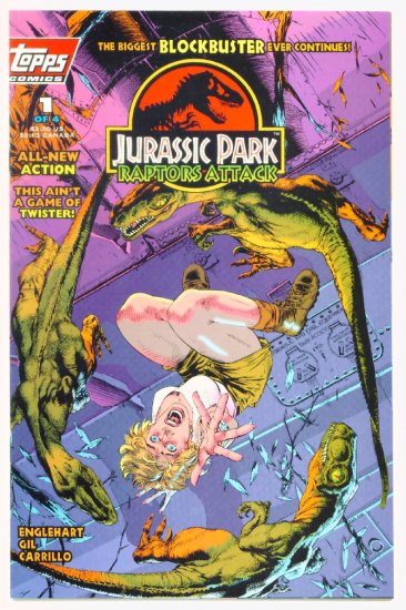 JURASSIC PARK RAPTORS ATTACK #1 Topps Comics 1994